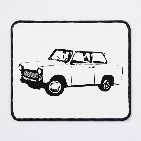 Item preview, Trabant "Trabbi" classic car monoblock black designed and sold by soitwouldseem.