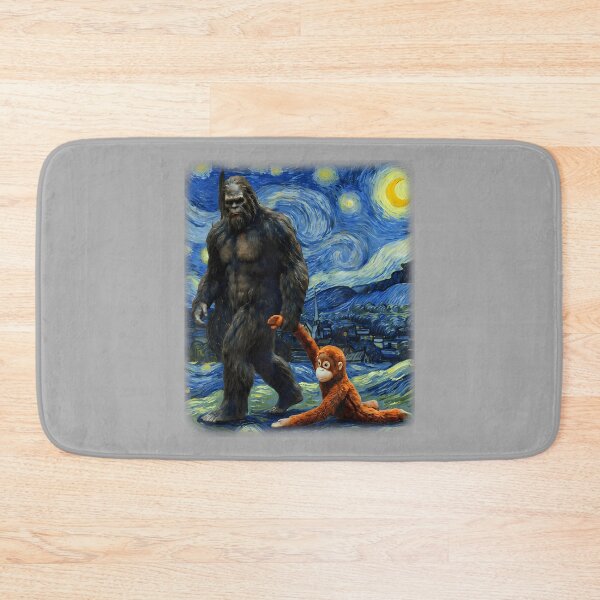 Item preview, Punch the Monkey Bigfoot Sasquatch Video Meme Baby Monkey designed and sold by ArleneRowe.