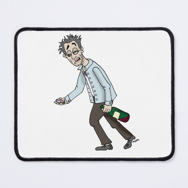 Item preview, Losing My Bearings – Funny Alcohol & Compass Surreal Pun Art designed and sold by MyxaART.