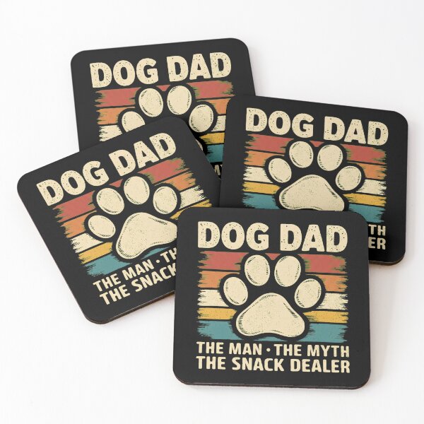 Item preview, Dog Dad The Man The Myth The Snack Dealer Tee designed and sold by OlyvieArt.