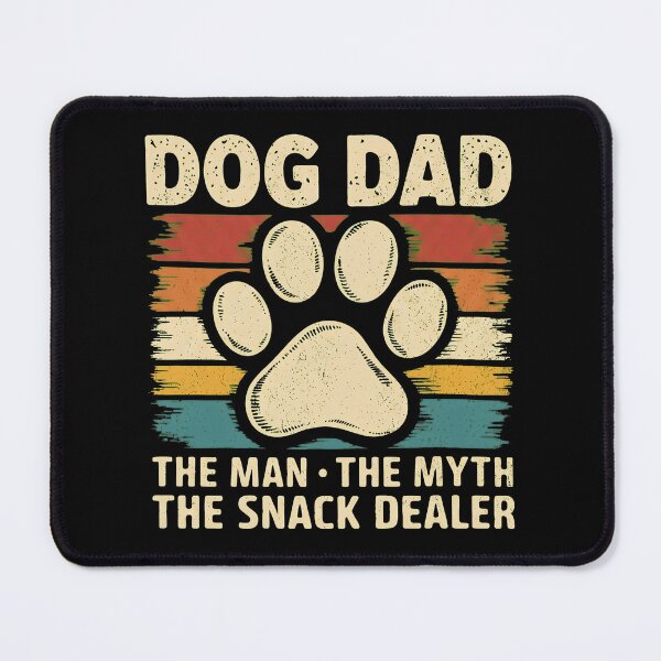 Item preview, Dog Dad The Man The Myth The Snack Dealer Tee designed and sold by OlyvieArt.