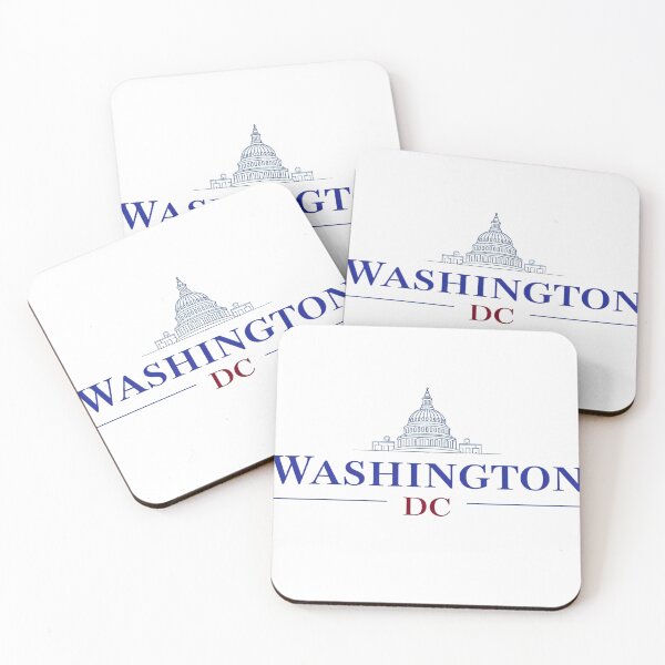 Item preview, Washington DC Skyline Graphic | Bold Capitol Building Illustration in Patriotic Modern Style designed and sold by Bright Nest Studio.
