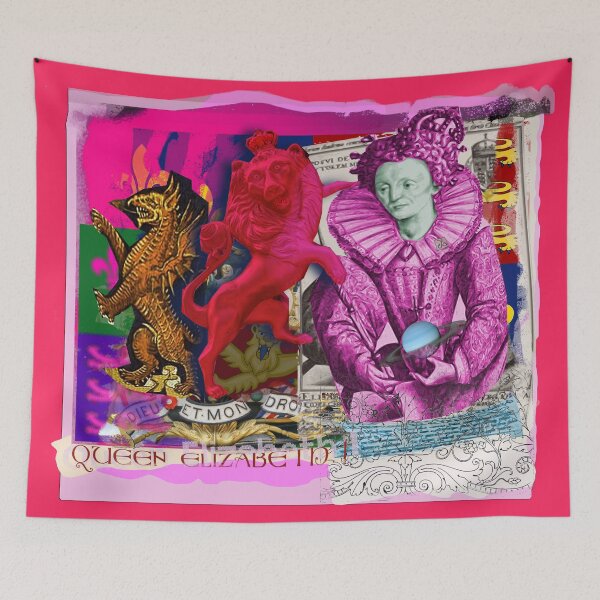 Item preview, Queen Elizabeth I of England (Lions and Dragon) design by ACCI designed and sold by VanyssaGraphics.