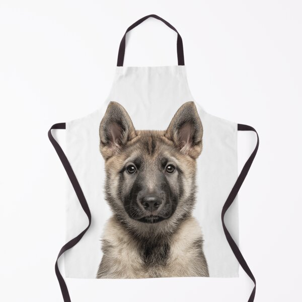 Item preview, Adorable Norwegian Elkhound puppy for Cute Elkie puppy lovers designed and sold by LazyOwlStore.