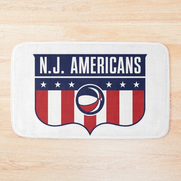 Item preview, N.J. Americans Vintage ABA Logo – Classic 1960s Basketball Design designed and sold by RetroBasketball.