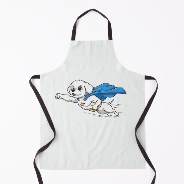 Item preview, Cute Superhero Bolognese Dog Flying Hero Pet designed and sold by PixelQ.