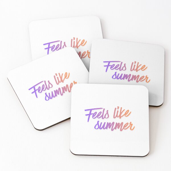Item preview, Feels Like Summer Sunset Gradient Typography designed and sold by AMGInspirations.