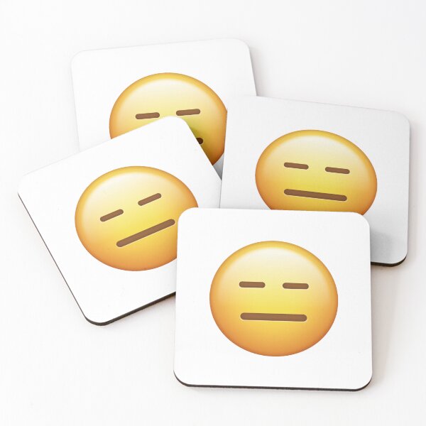 Item preview, Expressionless Emoji Deadpan Blank Mood Face designed and sold by Tom-Riley.