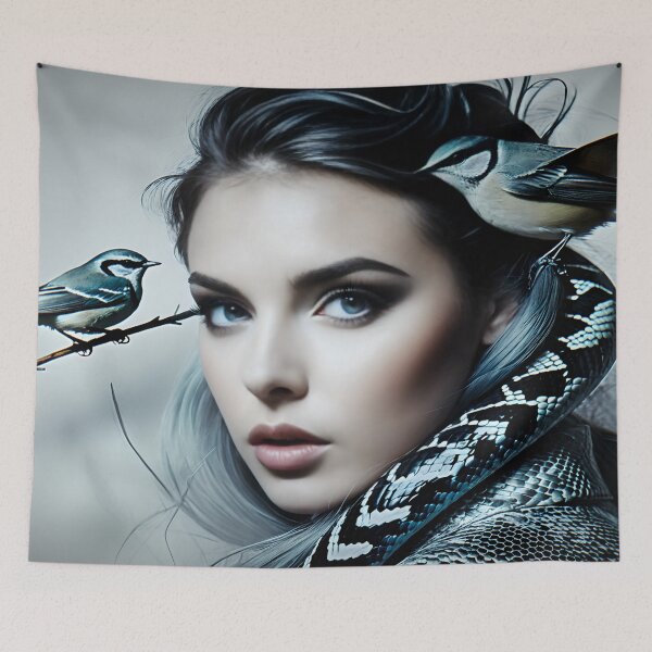 Item preview, Songbirds and Snakes 29 designed and sold by deep-sea-birds.