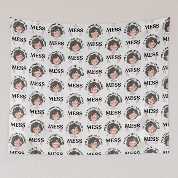 Item preview, I'm a Limited Edition Mess Cute Cartoon Girl Funny Self Love designed and sold by PixelQ.