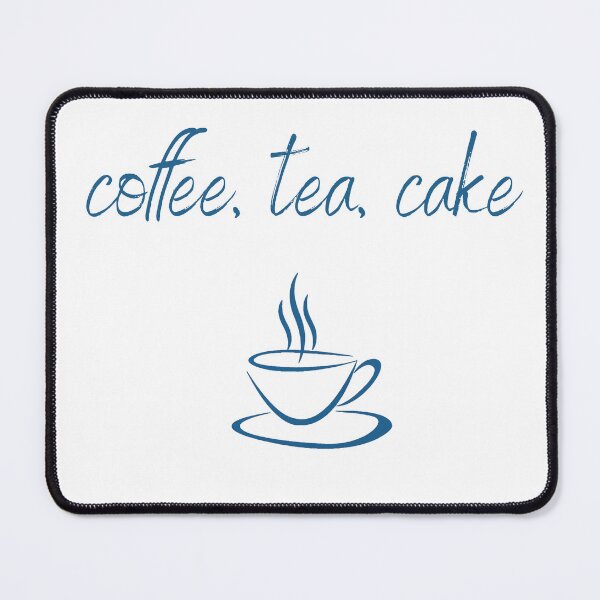 Item preview, coffee, tea, cake designed and sold by designbycath.