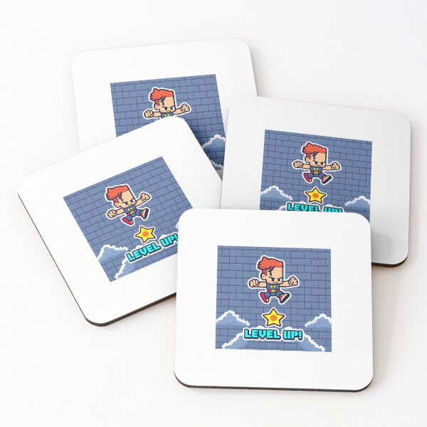 Item preview, Level Up Pixel Art designed and sold by Aibymark.