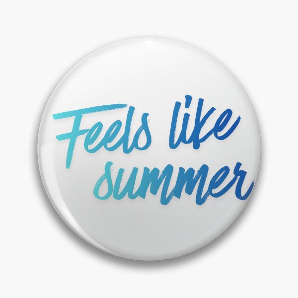 Item preview, Feels Like Summer Blue Gradient Typography designed and sold by AMGInspirations.