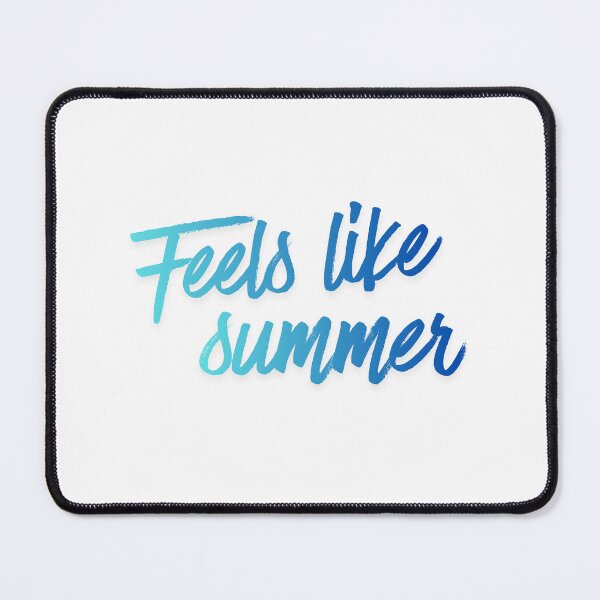 Item preview, Feels Like Summer Blue Gradient Typography designed and sold by AMGInspirations.