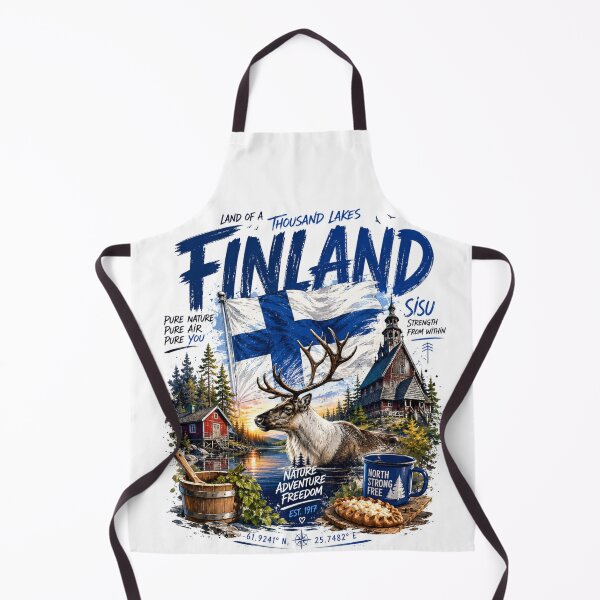 Item preview, Finland Spirit – Land of a Thousand Lakes Nordic Adventure designed and sold by Countries&Cities Shop.