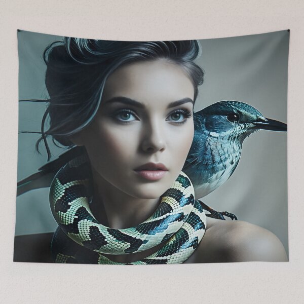 Item preview, Songbirds and Snakes 31 designed and sold by deep-sea-birds.