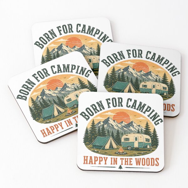 Item preview, Born for Camping Life designed and sold by the-dovlat.