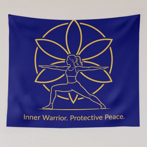 Item preview, Inner Warrior. Protective Peace. | Slavic Yoga Minimalist Design designed and sold by InnerwayStudio.