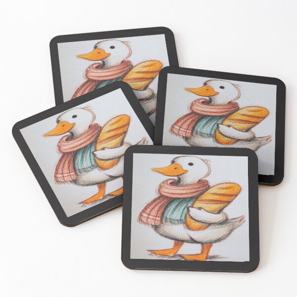 Item preview, Cute Autumn Duck Illustration Artwork  designed and sold by NivyasArtistry.