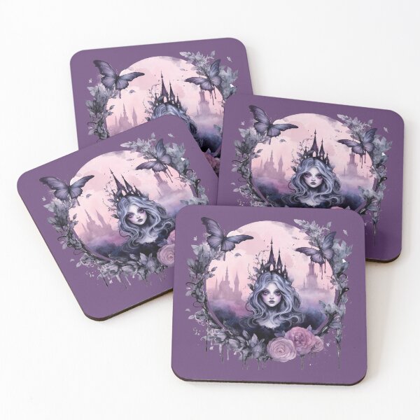 Item preview, Moonlit Gothic Butterfly Queen designed and sold by TheInkRaven.