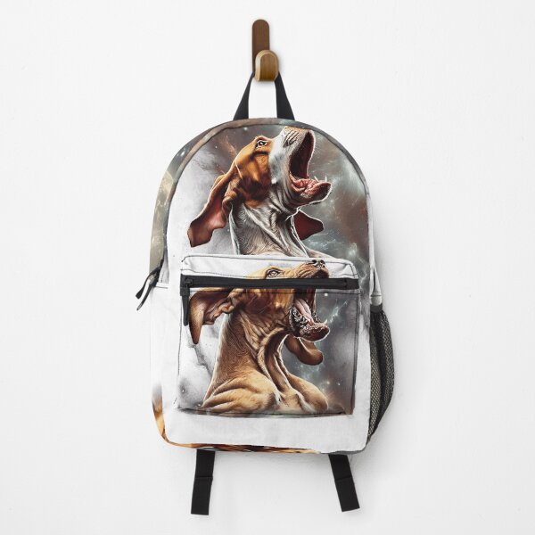 Item preview, Bracco Italiano Howling Moon Lover Dog designed and sold by MosaikkiArt.