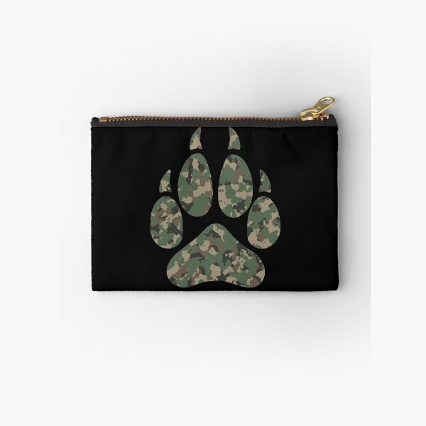 Item preview, Camo Wolf Paw designed and sold by geraldineMS.