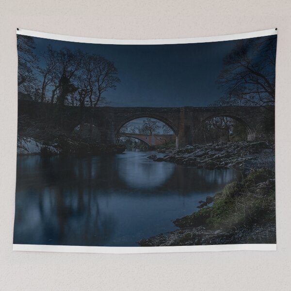 Item preview, Devil's Bridge at Twilight | Kirkby Lonsdale Art Print designed and sold by ArtworkNorth.