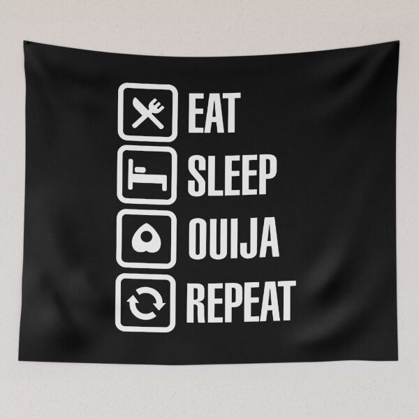 Item preview, Funny eat sleep Ouija repeat spirit board T-shirt gift designed and sold by LaundryFactory.