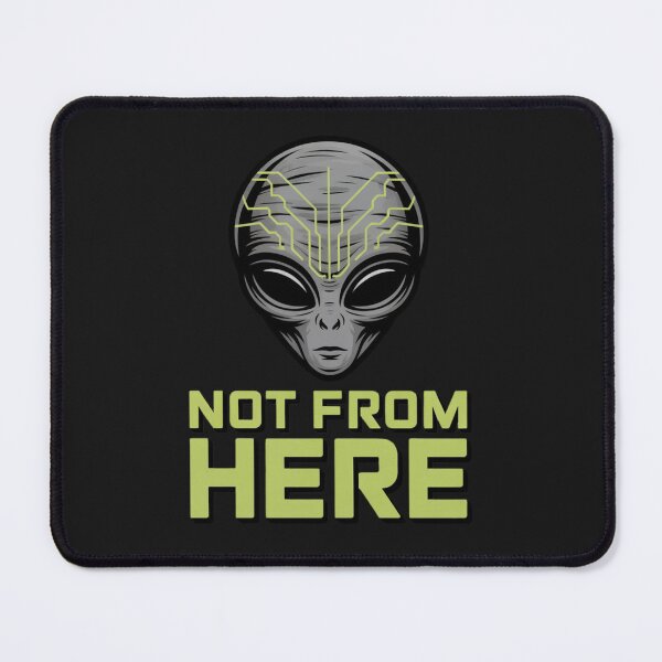 Item preview, Alien - NOT FROM HERE designed and sold by 123ks.