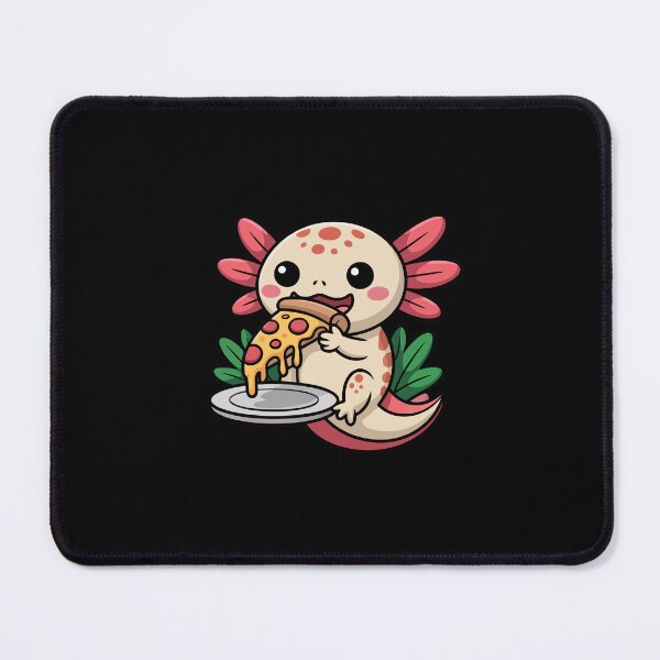 Item preview, Axolotl Enjoying Pizza designed and sold by jkrphoto.