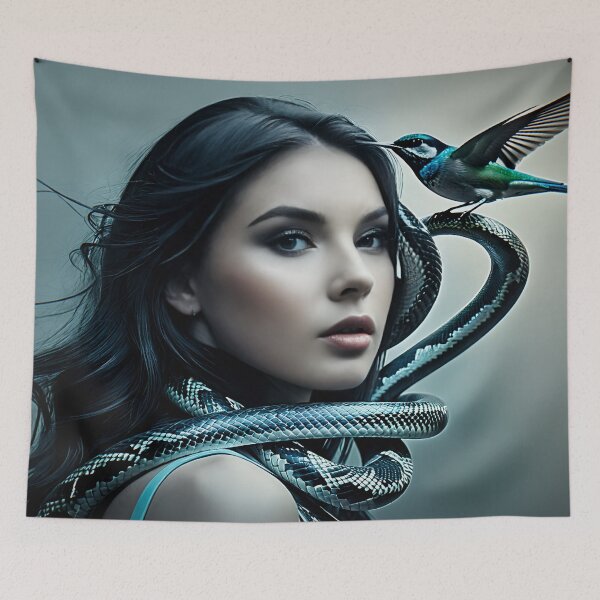 Item preview, Songbirds and Snakes 34 designed and sold by deep-sea-birds.