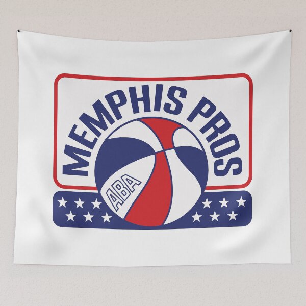 Item preview, Memphis Pros Vintage ABA Logo – Classic 1970s Basketball Design designed and sold by RetroBasketball.
