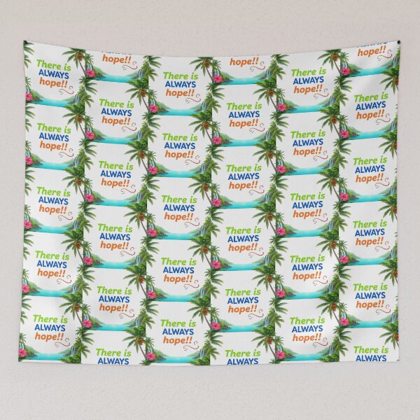 Item preview, Tropical View There is always Hope designed and sold by ChristLedAngi.