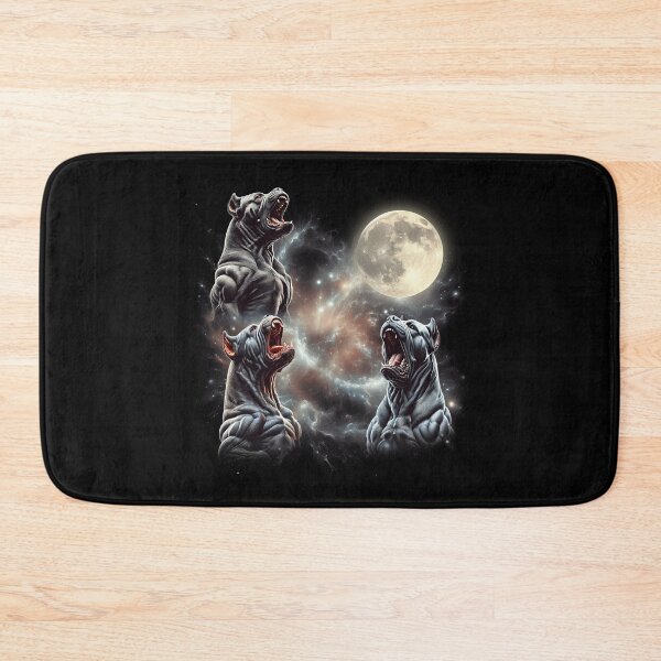 Item preview, Cane Corso Howling Moon Lover Dog designed and sold by MosaikkiArt.
