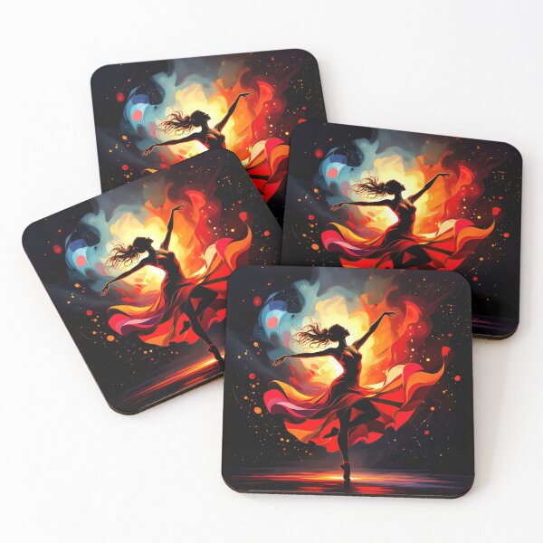 Item preview, Dancing Into The Flame designed and sold by Leslie Montgomery Art.