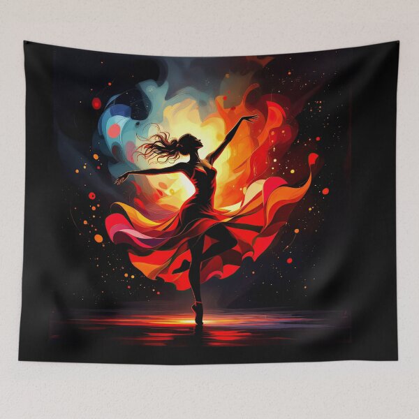 Item preview, Dancing Into The Flame designed and sold by Leslie Montgomery Art.