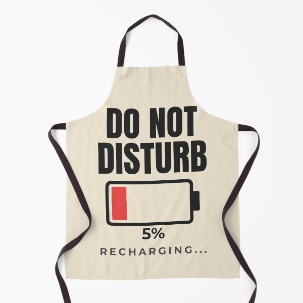 Item preview, Do Not Disturb Recharging Vintage Minimal Typography Design designed and sold by Uvclick.