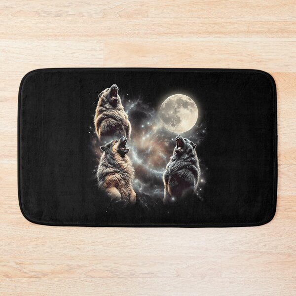 Item preview, Caucasian Shepherd Dog Howling Moon Lover Dog designed and sold by MosaikkiArt.