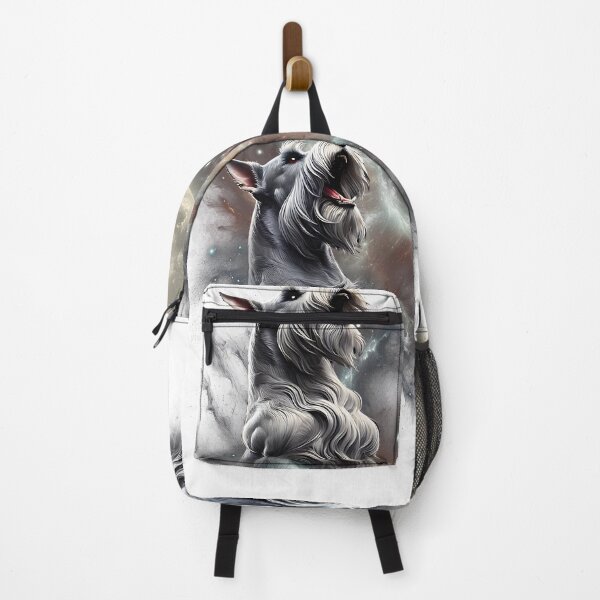 Item preview, Cesky Terrier Howling Moon Lover Dog designed and sold by MosaikkiArt.
