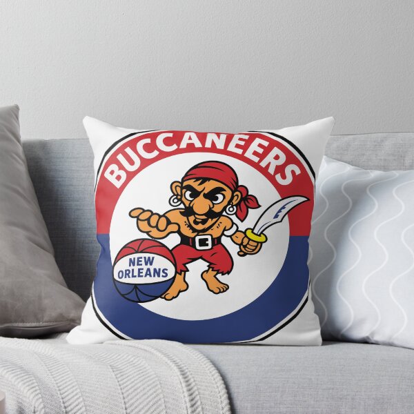 Item preview, New Orleans Buccaneers Vintage ABA Logo – Classic 1960s Basketball Design designed and sold by RetroBasketball.