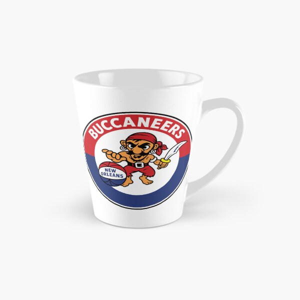 Item preview, New Orleans Buccaneers Vintage ABA Logo – Classic 1960s Basketball Design designed and sold by RetroBasketball.