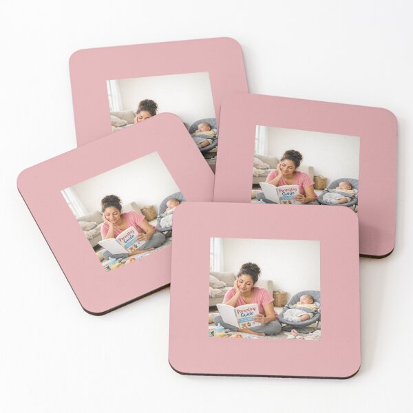 Item preview, New Mom Reading Parenting Guide While Baby Sleeps - Global Day of Parents designed and sold by Picmagico.