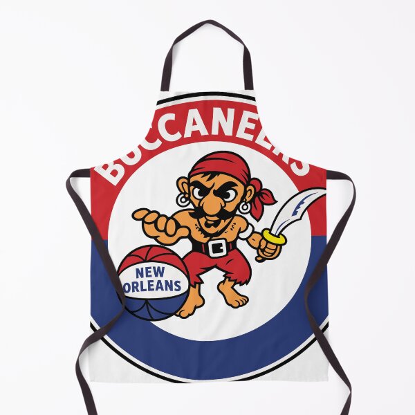 Item preview, New Orleans Buccaneers Vintage ABA Logo – Classic 1960s Basketball Design designed and sold by RetroBasketball.