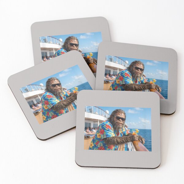 Item preview, Funny Bigfoot Cruise Ship Vacation Mode Sasquatch designed and sold by mjohnson9.