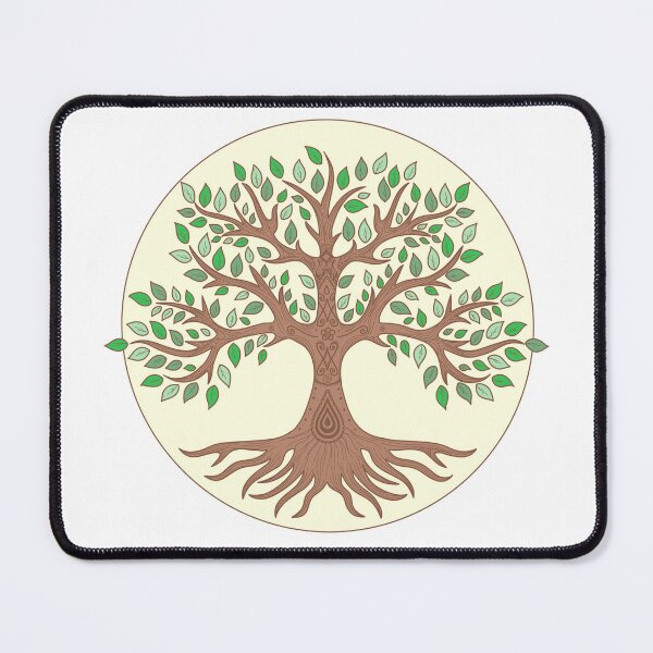 Item preview, Tree of Life (Yellow Background) designed and sold by jitterbuggz.