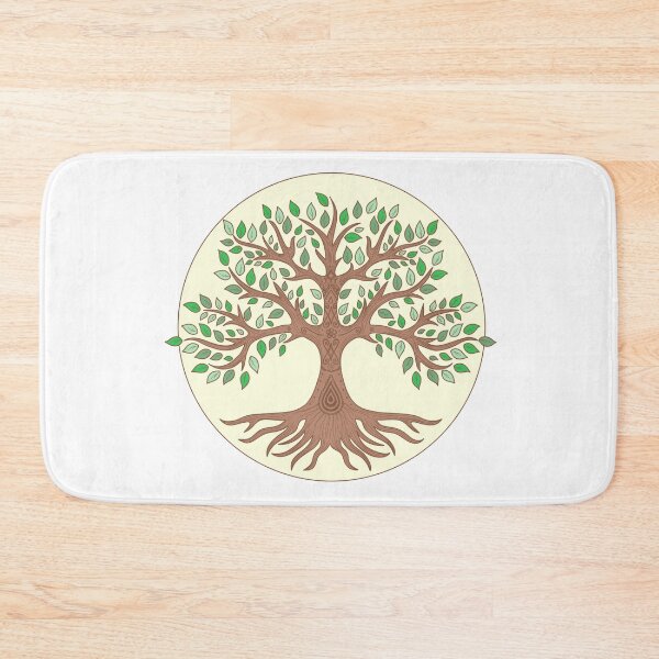 Item preview, Tree of Life (Yellow Background) designed and sold by jitterbuggz.
