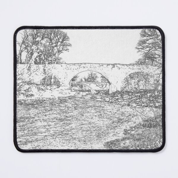Item preview, Devil's Bridge and Stanley Bridge Kirkby Lonsdale Pen Sketch designed and sold by ArtworkNorth.
