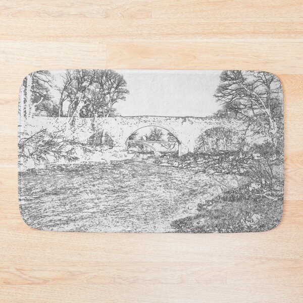 Item preview, Devil's Bridge and Stanley Bridge Kirkby Lonsdale Pen Sketch designed and sold by ArtworkNorth.