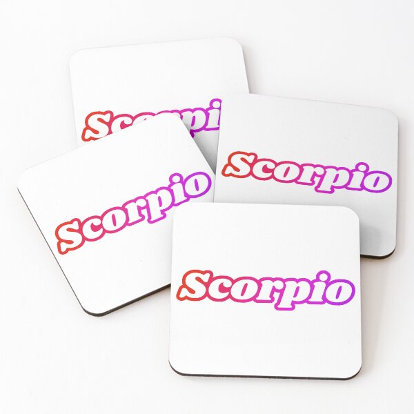 Item preview, Scorpio Energy - Retro Zodiac Astrology Typography designed and sold by Niji Hibana.