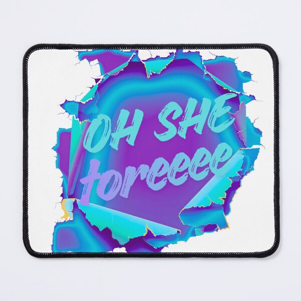Item preview, Oh She Tore Blue Design designed and sold by OddShop7.